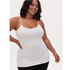 Torrid Size 3 White Foxy Cami NWT